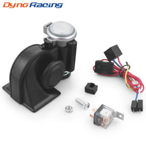 12V 150db Snail Air Horn With Compressor Relay Harness Super Loud Dual Tone Car Horn For Truck Motorcycle Car Accessory