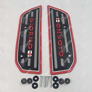 HONDA GIORNO 125 THICK ANTI-SLIP RUBBER FOOT MAT WITH NUTS FOOTREST PADS MOTORCYCLE ACCESSORIES