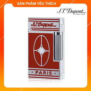 Hộp Quẹt Bật Lửa Dupont Gas Đá D74T Họa Tiết Sơn Mài Đẹp Độc Lạ - Dùng Gas Đá Cao Cấp