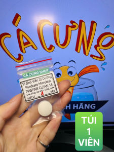 PondCare Microbial Pristine Clean 14 - Viên Vi Sinh Dị Dưỡng Phân Hủy Bã Hữu Cơ Cho Hồ Cá (HÀNG CTY)