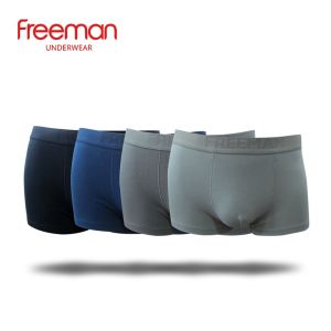 Combo 4 Quần boxer nam FREEMAN thiết kế tinh tế chất liệu AN TOÀN giá thành phù hợp BO501