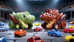 [SG Seller]Magical Unicorn RC Transport Car Toy with Magnetic Mini Cars Forward Left Right Control for Girls