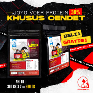 BELI 1 GRATIS 1 | MAKANAN BURUNG CENDET | VOER BURUNG CENDET | VOER HARIAN | VOER NUTRISI KOMPLIT | VOER HARIAN KHUSUS CENDET PROTEIN 30% 300 GR
