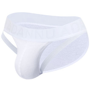 CMENIN ADANNU 1Pcs Quần Lót Cotton Thời Trang Người Ngắn Gọn Thoáng Khí Trượt Gợi Cảm Rỗng Quần Lót Nam Quần Đùi Quần Lót Cho Nam AD770