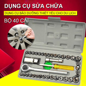 Bộ Đồ Nghề Sửa Chữa Xe Ô Tô Và Xe Máy 40 Món
