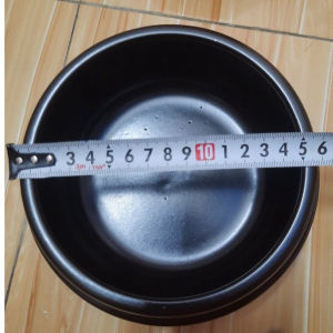 Bộ nồi / thố đất Donghwa 15 cm - 1.050 ml dùng làm cơm trộn mỳ cay có đế / không đế