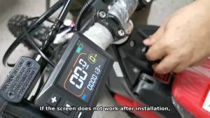 Generic G518 6 Pin Display Accessories E-Bike Upgrade Mods Dirt Bike Parts Compatible with Yozma in 10 Electric Dirt Bike