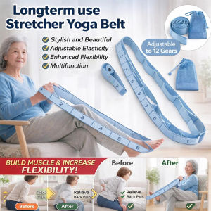 ✨High Elasticity✨ Elastic Yoga Band/Stretch Band/Exercise Band/Resistance Band With Digital Measurement For Precise Stretch Ideal For Yoga Pilates And Rehabilitation Improves Flexibility And Posture