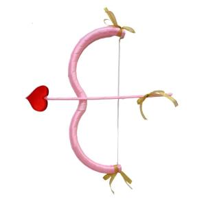 Heart Shaped Bow And Arrows Set Photography Props Kids Adults Novelty Gift For Valentines Day And Parties