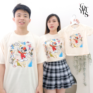 Carotyles Baju Atasan Kaos Couple Keluarga Family Wanita Anak Perempuan Laki Laki Pasangan Oversize Jumbo Lengan Pendek Panjang Korean Style Terbaru MK FOIL