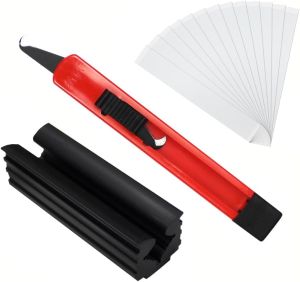 Scott Edward Golf Grip Kits for Regripping Golf Clubs Including 13 Golf Grip Tape Strips Hook Blade & Rubber Vise Clamp Golf Grip Tape for Golf Clubs Grip Installation Tape Strong Adhesiveness
