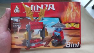 [SALE LEGO CÓ HỘP ] Bộ lego ninja rồng vàng 265 chi tiết 8 in1