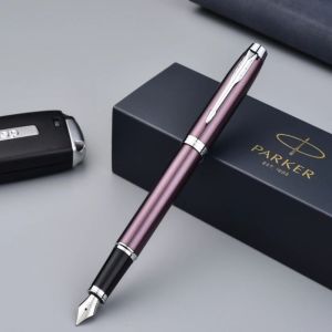 New IM series exquisite Parker fountain pen high-end adult high-end business gift box set graduation gift for teachers (Free carving)
