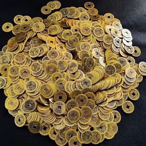 黄铜米缸聚宝盆招财聚财摆件百福缸招财进宝客厅装饰祈福节庆礼品 Brass Rice Jar Treasure Pot To Attract Wealth and Fortune Ornaments Baifu Jar To Attract Wealth and Fortune Living Room Decoration Blessing and Festival Gifts
