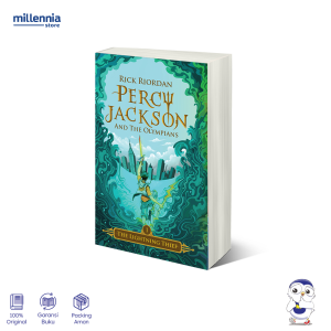 Novel Percy Jackson 1 The Lightning Thief Republish - Rick Riordan - Fantasi Terjemahan - Millennia