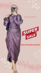 DRESS CARLA SATIN PREMIUM FULL SERUT