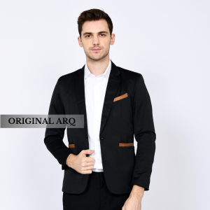 Jas Semi Formal Pria Model Casual Modern Korean Style Blazer Slimfit Kekinian Terbaru 2025