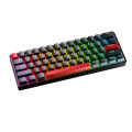 DrunkDeer G60 Magnetic Switch Gaming Keyboard with Rapid Trigger,Adjustable Actuation Distance Keyboard TKL RGB Wired USB Compact 60% Size Compact 61 Keys.. 