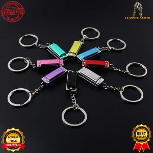 Classic Audio keychain harmonies colorful musical instruments (Original)