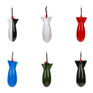 Fishing Feeder Portable Bombs Baits Thrower Nesting Tool Pellet Rockets Feeders Rockets Bombs Float Lures Baits Holder