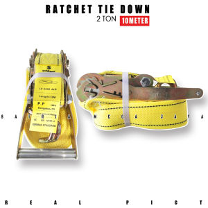 10 Ton Tali Kecepatan Ratchet Tie Down 5CMx 10M/Tali pengikat barang /Tali Ikat Barang Mobil Truk 10 Ton X10M 5CM KUAT