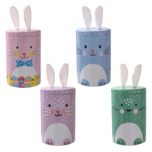 Easters Boxes Colorful Boxes Rabbit Candy Box School Event Supplies Iron Texture for Party Charm and Present