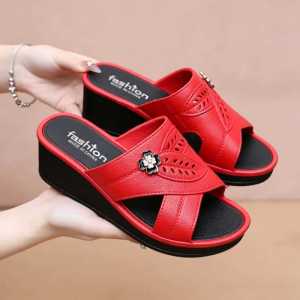 [Free Shipping] 2026 Summer New WomenS Outdoor Thick-Soled Non-Slip Sandals High-Heeled Thick-Soled Casual Sandals