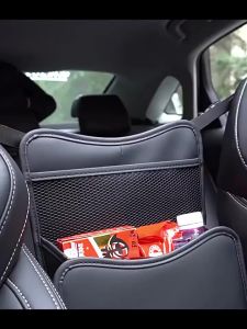 Multifunctional Storage Pocket Between Car Seats Car Net Pocket Handbag Holder Portable Car Organizer Car Interior Accessories