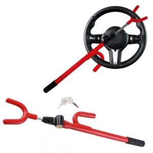Kunci Lock Stering Kereta Car Steering Wheel Safety Guard Anti Thief Curi Universal Type Y Locks Car Van Truck SUV