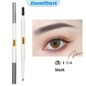 ItemMart Double Head Eyebrow Pencil Waterproof And Sweatproof 6 colors