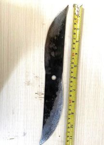 pisau cacah rumput pakan ternak potong alang alang