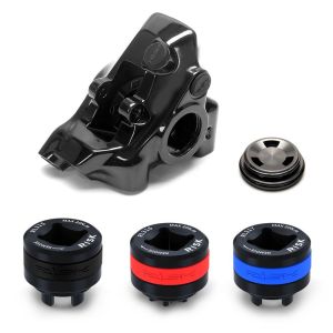 ADREE Hợp  nhôm Dụng cụ phanh đĩa xe đạp Đa chức năng Đang sửa chữa Tháo nắp piston phanh MỚI Phổ quát Tháo piston phanh Cho Shimano M9200./M9220/R9270 Phụ kiện xe đạp