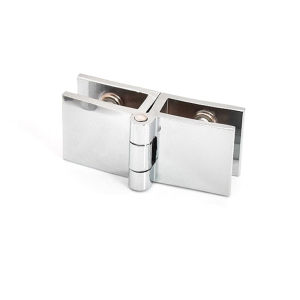 SIRENXI Tác vụ kép 180 ° Sửa chữa Clip Cửa Phần cứng cho tủ rượu Bản lề cửa kính Kẹp tủ Kẹp cố định kính Bản lề cửa