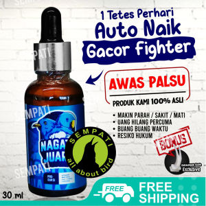 SEMPATI FREE GANTUNGAN BUAH SEMPATI Nagata Juara 30ml Vitamin Burung Kicau Murai Lovebird Balibu Kenari Vitamin Tetes Burung Lomba Langsung Gacor Juara