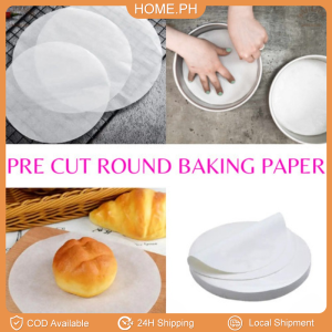 50/100Pcs Round Baking Paper NonStick Liner Greaseproof Parchment Paper Cake BBQ Air Fryer Paper