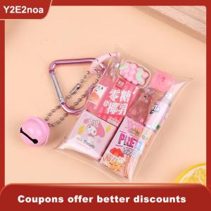 【Y2E2noa】 Creative Mini Snack Bag Toy Simulation Food Toys Keychain Cute Mobile Phone Pendant Bag Ornaments Accessories Gift