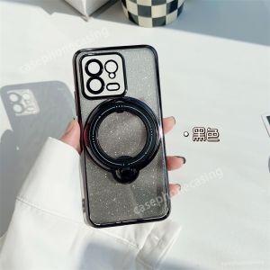 เคสสำหรับ Xiaomi 13 13 13T Pro 13TPro 13Pro 13 Lite Mi13T 13 Lite 5G 2023เคสโทรศัพท์ค่อยๆใส่แหวนโปร่งใสกันกระแทกแม่เหล็ก TPU ตัวกันกระแทกฝาหลังขอบ