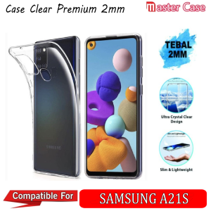 Case SAMSUNG A21S Clear Softcase Camera Protection Silicon