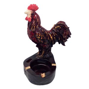 Asbak unik murah hiasan ruang tamu ayam jago