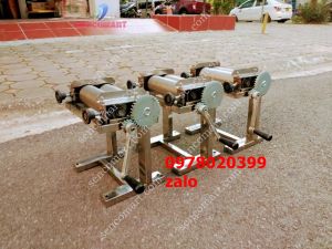 Máy cán mực khô heo khô gà quay bằng tay