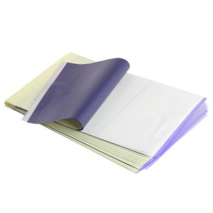 10pcs Tattoo Paper Tattoo Body Art Tattoo Transfer Paper Supply Tracing Copy Body Art Tattoo Stencil Carbon For A4 Transfer Tattoo Gel