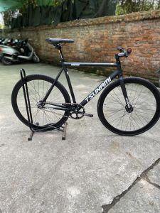 (Chat với shop trước khi đặt hàng) Xe đạp fixed gear Tsunami SNM 100 màu đen tay ngang cấu hình tiêu chuẩn mới 100%