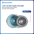 Bộ Lau Nhà Maxx Mop X3, dung tích 16l, lồng vắt inox, xoay 360 độ. 