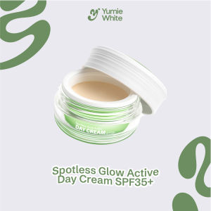 YUMIE WHITE Essential Firming Face with Niacinamide Brightening Day Cream Muka Whitening Glowing Dark Spot (15g)