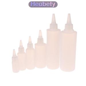 Heabety  10-1000ml Rỗng nhựa bóp Chai nhỏ giọt với nắp vặn bán trong suốt Mắt chất lỏng mực dầu sơn sắc tố container
