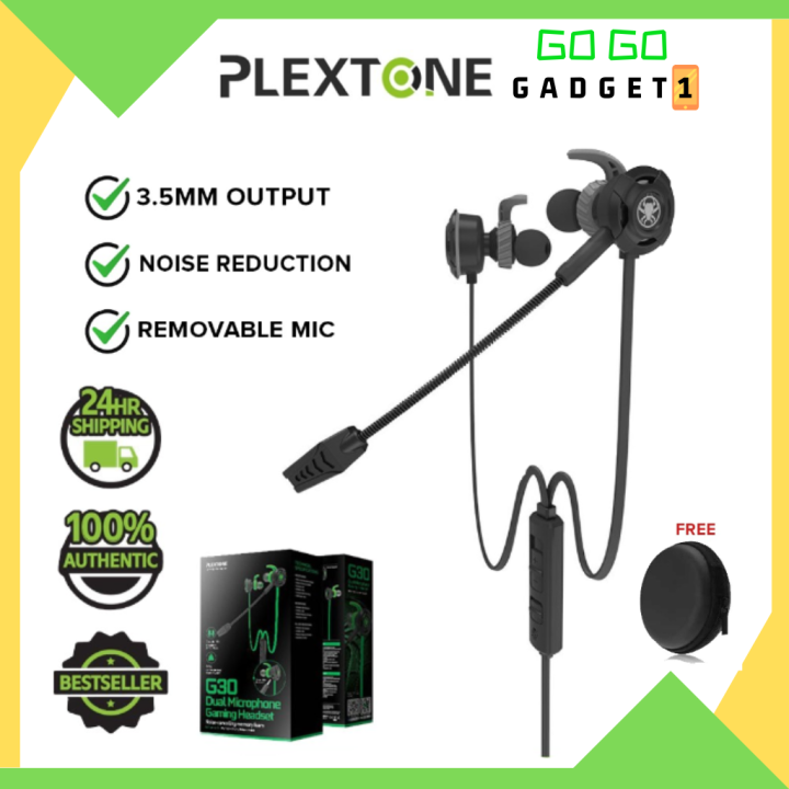Noise Cancelling Plextone G30 Earphone Price Plextone G30 Gaming