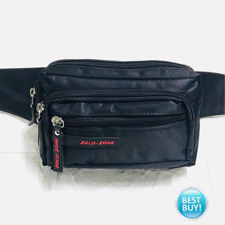 Ready Stock!! Travel Zip Unisex Waist Bag (S) Size Pouch Bag Z