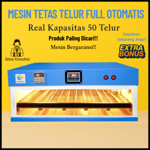 mesin tetas telur full otomatis kapasitas 50 telur