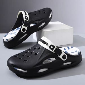 Large Brand Summer Thick-Soled Clogs For Men EVA Casual Sandals For Women Non-Slip Soft Sole For Outdoor Wear