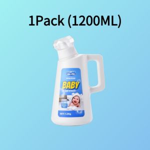 BigHi Antibacterial Baby Laundry Wash (1.2 Liter) Liquid Detergent for Newborn Babies Clothes